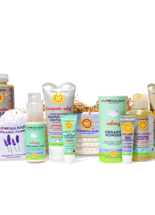 Welcome Baby Gift Basket – Natural & Organic Baby Care Set