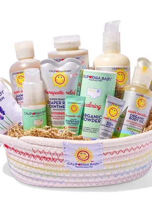 Welcome Baby Gift Basket – Natural & Organic Baby Care Set