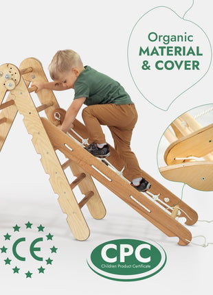 5in1 Climbing Set – Montessori Wooden Play Gym for Kids