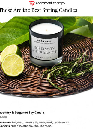 Mediterranean Garden Soy Wax Candle Gift Set
