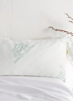 Adjustable Bamboo Cooling Pillow | Eco-Friendly Bed Pillow