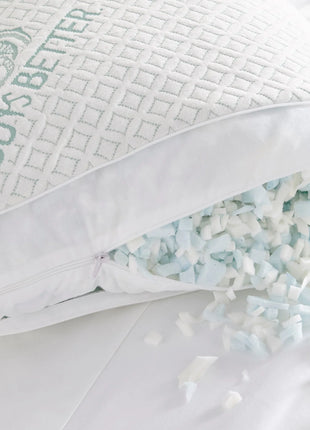 Adjustable Bamboo Cooling Pillow | Eco-Friendly Bed Pillow