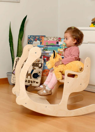 Toddler Rocking Chair and Table Set: Eco-Friendly by Kidodido