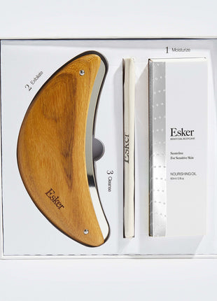 Beauty Body Plane Set - Exfoliating Scraper and Body Oil