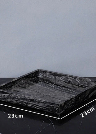 DecorBites™ Ancient Wood Grain Marble Bathroom Set with Luxury Accessories