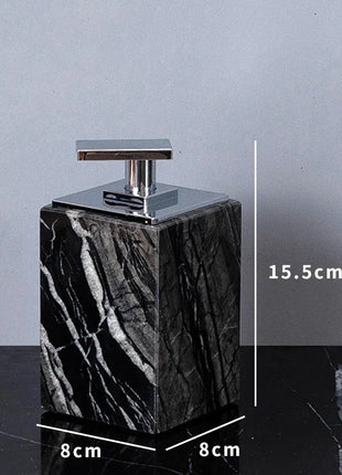 DecorBites™ Ancient Wood Grain Marble Bathroom Set with Luxury Accessories