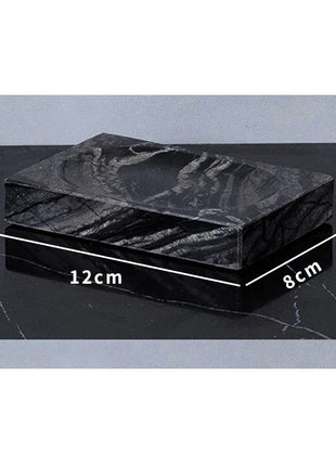 DecorBites™ Ancient Wood Grain Marble Bathroom Set with Luxury Accessories