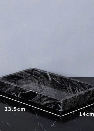DecorBites™ Ancient Wood Grain Marble Bathroom Set with Luxury Accessories