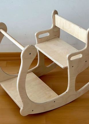 Toddler Rocking Chair and Table Set: Eco-Friendly by Kidodido