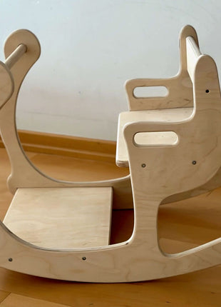 Toddler Rocking Chair and Table Set: Eco-Friendly by Kidodido