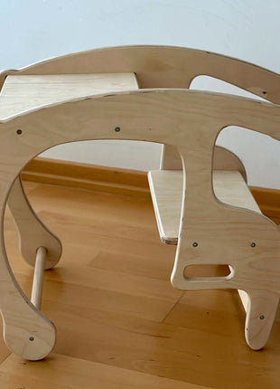 Toddler Rocking Chair and Table Set: Eco-Friendly by Kidodido