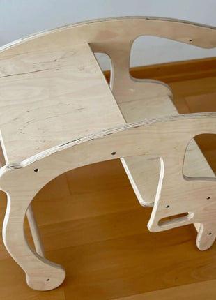 Toddler Rocking Chair and Table Set: Eco-Friendly by Kidodido