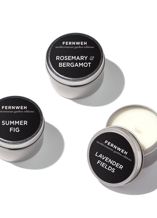 Mediterranean Garden Soy Wax Candle Gift Set