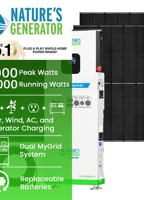 MyGrid 10K Solar Generator for Home