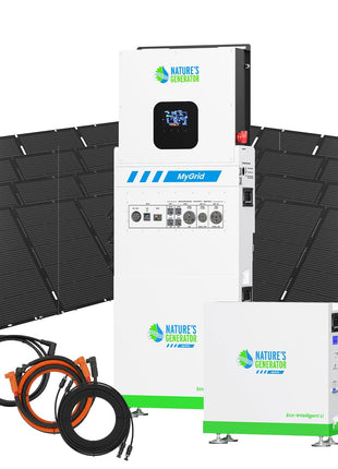 MyGrid 10K Solar Generator for Home