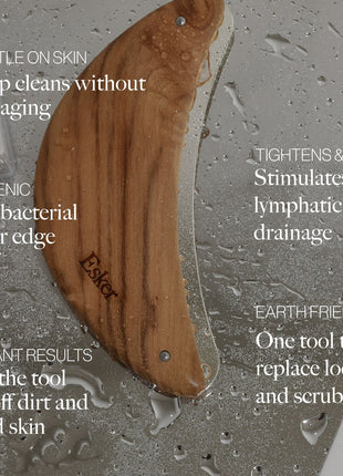 Beauty Body Plane Set - Exfoliating Scraper and Body Oil