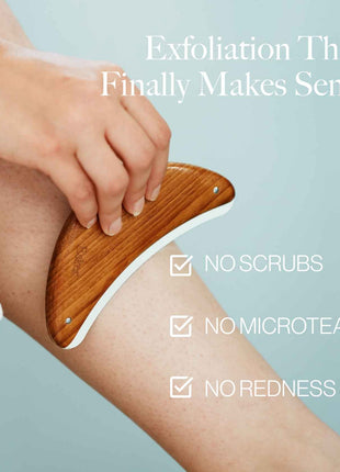 Beauty Body Plane Set - Exfoliating Scraper and Body Oil
