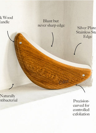 Beauty Body Plane Set - Exfoliating Scraper and Body Oil
