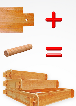 Timberlane Gardens 3-Tier Raised Garden Bed Kit – Small Cedar Elevated Planters