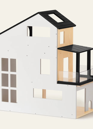Tiny Land® Sweetwood Edge Dollhouse – Eco-Friendly Wooden Dollhouse for Kids