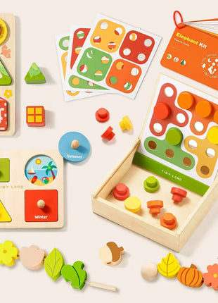 Montessori Toys for Toddlers (18–24 Months) – Educational Wooden Toys for 2-Year-Olds