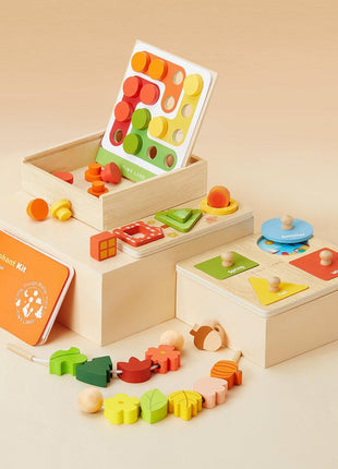 Montessori Toys for Toddlers (18–24 Months) – Educational Wooden Toys for 2-Year-Olds