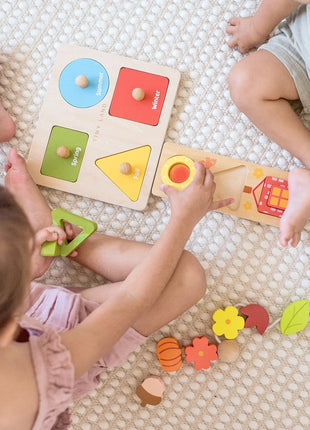 Montessori Toys for Toddlers (18–24 Months) – Educational Wooden Toys for 2-Year-Olds