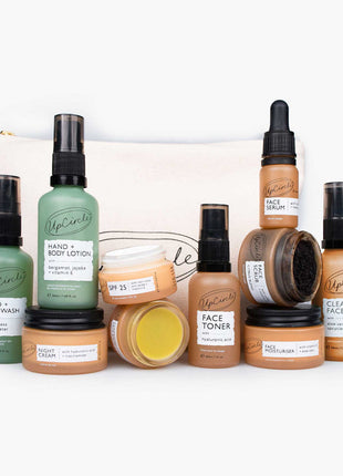 Travel-Size Natural Skincare Bundle (Clean & Plant-Based)