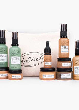 Travel-Size Natural Skincare Bundle (Clean & Plant-Based)