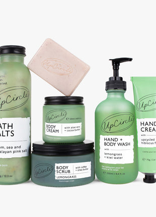 Natural Bodycare Bundle - Skincare Set with Scrub & Moisturizer