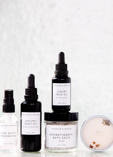 Luxury Skincare and Bath Set