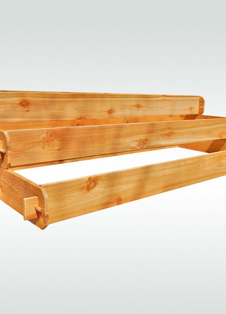 Timberlane Gardens 3-Tier Raised Garden Bed Kit – Large Cedar Elevated Planter