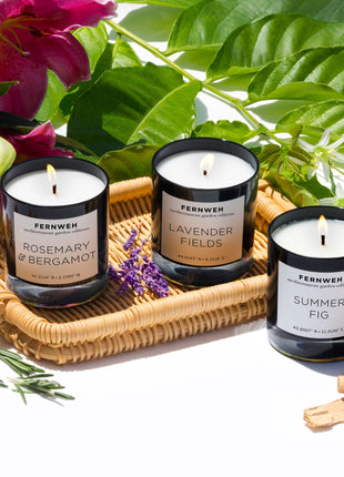 Mediterranean Garden Soy Wax Candle Gift Set