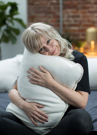 100% Natural Alpaca Bed Pillow - Hypoallergenic & Breathable Sleep Pillow