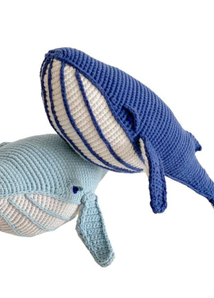 Handmade Organic Cotton Whale