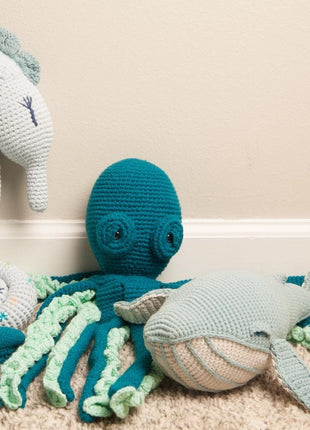 Handmade Organic Cotton Whale