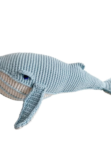 Handmade Organic Cotton Whale