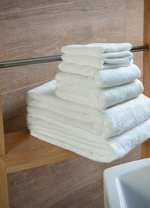 Luxury Organic Bath Towel Set – 6 Piece Soft Plush Eco-Friendly Towels