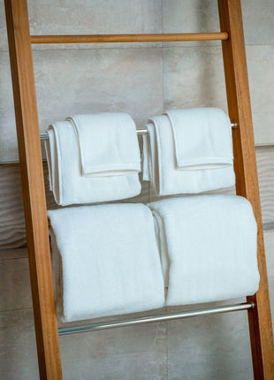 Luxury Organic Bath Towel Set – 6 Piece Soft Plush Eco-Friendly Towels