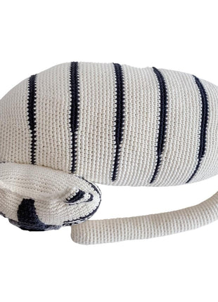 Handmade Organic Cotton White Tiger
